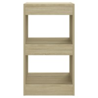 Vidaxl Book Cabinet/Room Divider Sonoma Oak 15.7X11.8X28.3