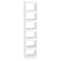 Vidaxl Book Cabinet/Room Divider White 15.7X11.8X78