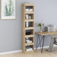 Vidaxl Book Cabinet/Room Divider Sonoma Oak 15.7X11.8X78