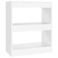 Vidaxl Book Cabinetroom Divider White 23.6X11.8X28.3