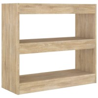 Vidaxl Book Cabinet/Room Divider Sonoma Oak 31.5X11.8X28.3