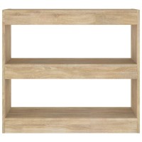 Vidaxl Book Cabinet/Room Divider Sonoma Oak 31.5X11.8X28.3