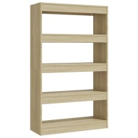 Vidaxl Book Cabinet/Room Divider Sonoma Oak 31.5X11.8X53.1 Engineered Wood