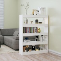 Vidaxl Book Cabinet/Room Divider White 39.4X11.8X53.1