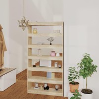 Vidaxl Book Cabinet/Room Divider Sonoma Oak 39.4X11.8X78 Engineered Wood