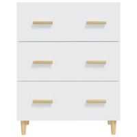 Vidaxl Sideboard White 27.6X13.4X35.4 Engineered Wood