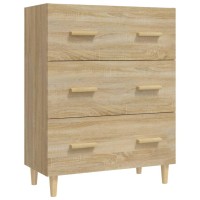 Vidaxl Sideboard Sonoma Oak 27.6X13.4X35.4 Engineered Wood