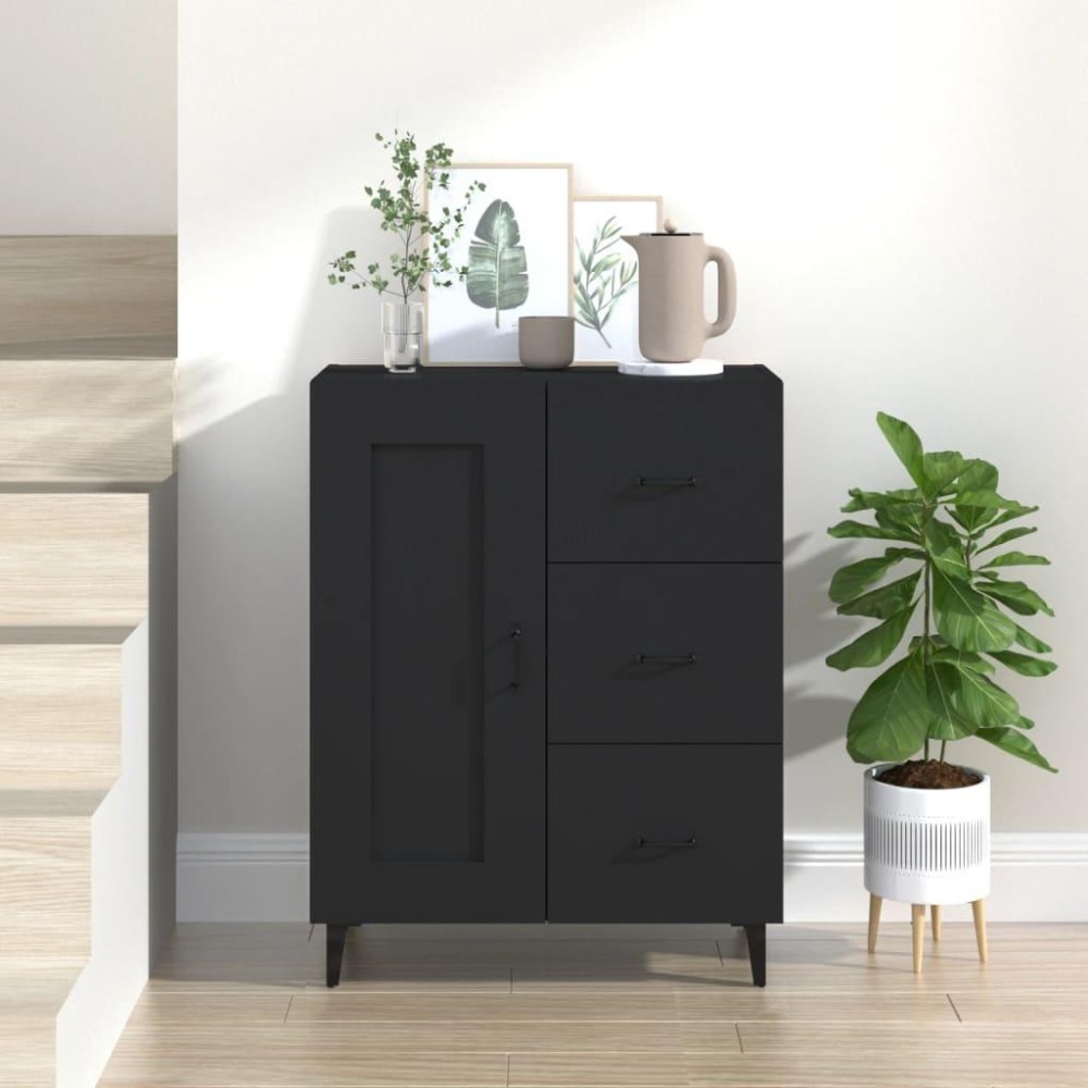 vidaXL Sideboard Black 27.4