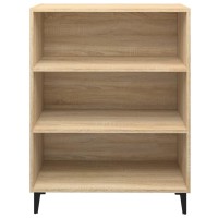 Vidaxl Sideboard Sonoma Oak 27.4X12.8X35.4 Engineered Wood