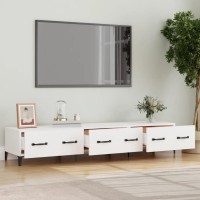 Vidaxl Tv Stand White 59.1X13.6X11.8 Engineered Wood