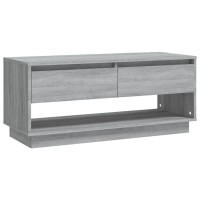 Vidaxl Tv Cabinet Gray Sonoma 40.2X16.1X17.3 Engineered Wood