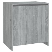 Vidaxl Sideboard Gray Sonoma 27.6X15.7X29.5 Engineered Wood