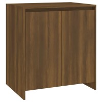 Vidaxl Sideboard Brown Oak 27.6X15.7X29.5 Engineered Wood