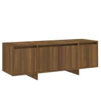 Vidaxl Tv Cabinet Brown Oak 47.2X11.8X15.9 Engineered Wood