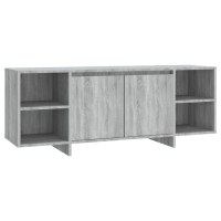Vidaxl Tv Cabinet Gray Sonoma 51.2X13.8X19.7 Engineered Wood