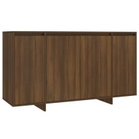 Vidaxl Sideboard Brown Oak 53.1X16.1X29.5 Engineered Wood