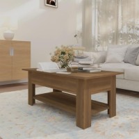 vidaXL Coffee Table Brown Oak 40.2