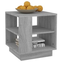 vidaXL Coffee Table Gray Sonoma 15.7