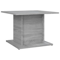 Vidaxl Coffee Table Gray Sonoma 21.9X21.9X15.7 Engineered Wood