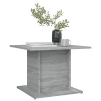 Vidaxl Coffee Table Gray Sonoma 21.9X21.9X15.7 Engineered Wood