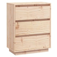 Vidaxl Sideboard 23.6X13.4X29.5 Solid Wood Pine