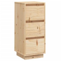Vidaxl Sideboard 12.6X13.4X29.5 Solid Wood Pine