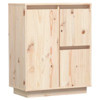 Vidaxl Sideboard 23.6X13.4X29.5 Solid Wood Pine