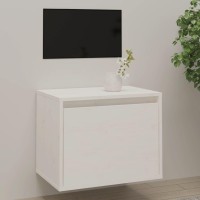 Vidaxl Wall Cabinet White 17.7X11.8X13.8 Solid Wood Pine