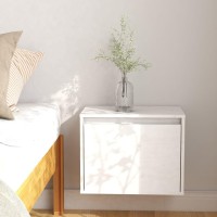 Vidaxl Wall Cabinet White 17.7X11.8X13.8 Solid Wood Pine