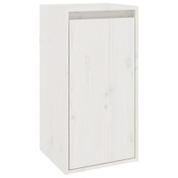 Vidaxl Wall Cabinets 2 Pcs White 11.8X11.8X23.6 Solid Wood Pine