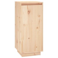 Vidaxl Shoe Cabinet 13.8X13.8X31.5 Solid Wood Pine