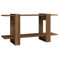 Vidaxl Book Cabinet Brown Oak 39.4X11.8X20.1 Engineered Wood