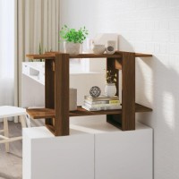 Vidaxl Book Cabinet/Room Divider Brown Oak 31.5X11.8X20.1