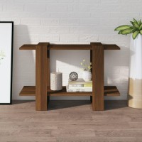 Vidaxl Book Cabinet/Room Divider Brown Oak 31.5X11.8X20.1