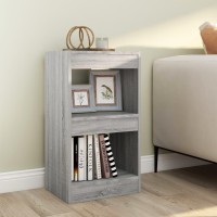 Vidaxl Book Cabinet/Room Divider Gray Sonoma 15.7X11.8X28.3