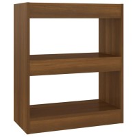 Vidaxl Book Cabinetroom Divider Brown Oak 23.6X11.8X28.3