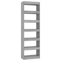 Vidaxl Book Cabinet/Room Divider Gray Sonoma 23.6X11.8X78