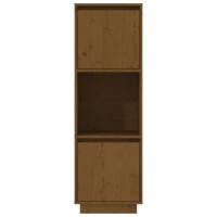 Vidaxl Highboard Honey Brown 15X13.8X46.1 Solid Wood Pine