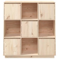 Vidaxl Highboard 43.5X13.8X46.1 Solid Wood Pine