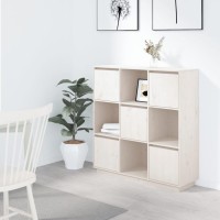 Vidaxl Highboard White 43.5X13.8X46.1 Solid Wood Pine