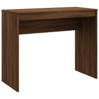 vidaXL Desk Brown Oak 35.4