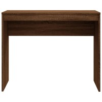 vidaXL Desk Brown Oak 35.4