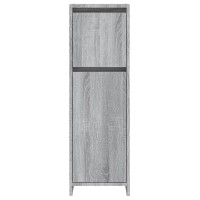 Vidaxl Bathroom Cabinet Gray Sonoma 11.8X11.8X37.4 Engineered Wood