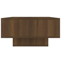 vidaXL Coffee Table Brown Oak 41.3