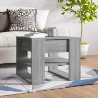 vidaXL Coffee Table Gray Sonoma 21.9