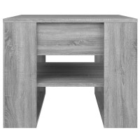 vidaXL Coffee Table Gray Sonoma 21.9