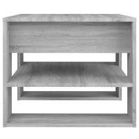 vidaXL Coffee Table Gray Sonoma 21.9