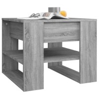 vidaXL Coffee Table Gray Sonoma 21.9