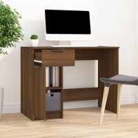 vidaXL Desk Brown Oak 39.4