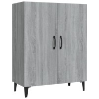 Vidaxl Sideboard Gray Sonoma 27.6X13.4X35.4 Engineered Wood